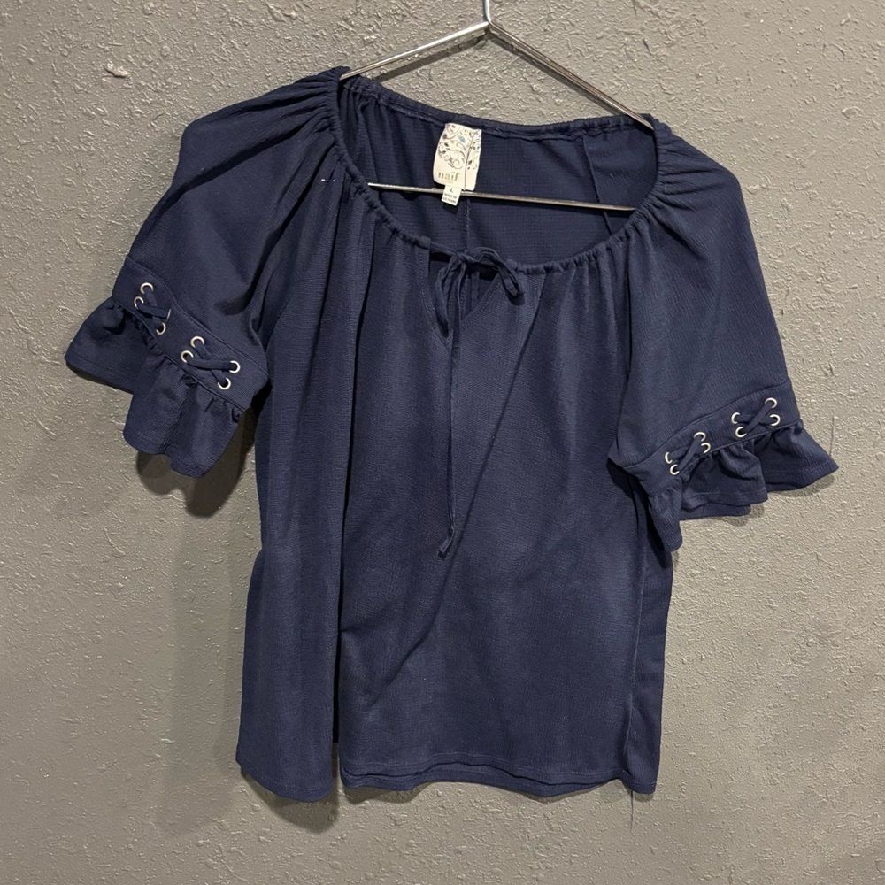 NAIF Navy Blouse